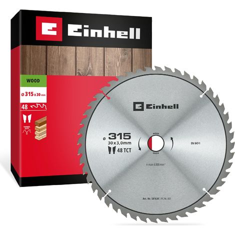 Lame de scie circulaire, bois, Ø 315 x 30 mm, 48 dents (1/5)