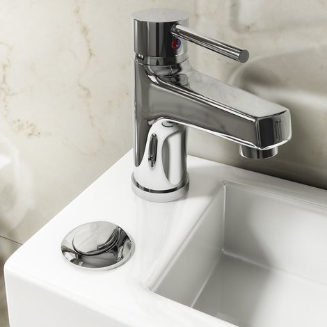 Replacement Tap Only For Affine 2in1 Toilet Basin Combined Unit Chrome Bathroom (1/5)