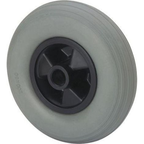 rueda impinchable gris epr200-20-60 nucleo polip.eje rodillos (1/2)