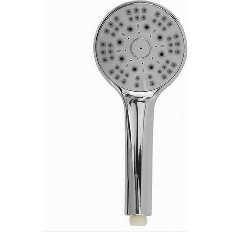 Douche Plafonnier Rond - 24x11 cm - Multijet - Pour Salle De Bain Moderne - 1 Pièce (1/2)