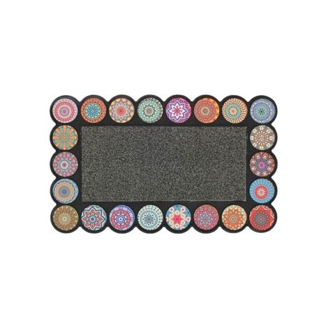Tapis rectangulaire - L 75 x 45 cm - PVC - Rosa Color - Livraison gratuite (1/3)