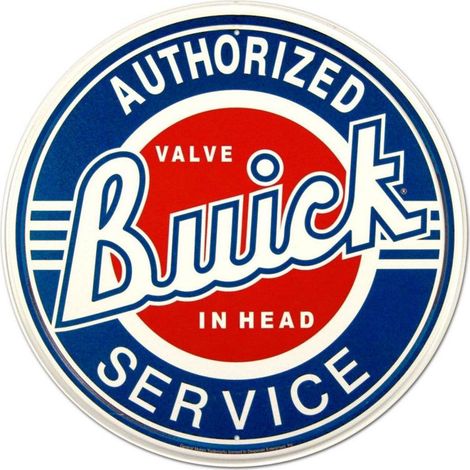 Décoration métallique Ronde Buick