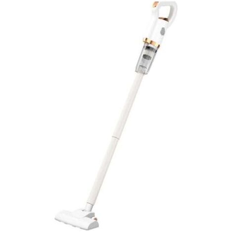 Aspirateur sans fil 2 en 1, puissant, portatif, rechargeable et silencieux, avec brosse pour sols, idéal pour la maison. (1/5)