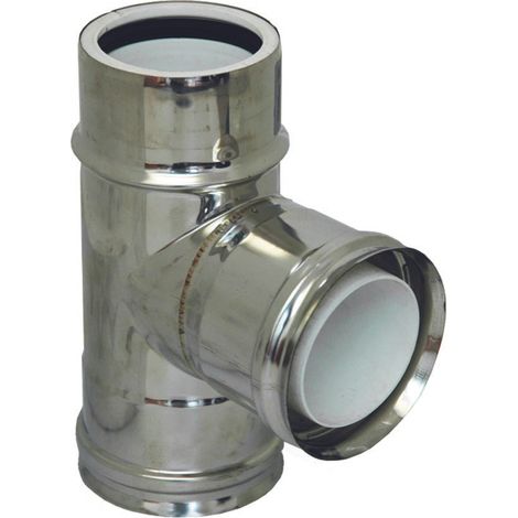 Raccordo a 90° mmf  raccordo a t m/f pp d. 80/100