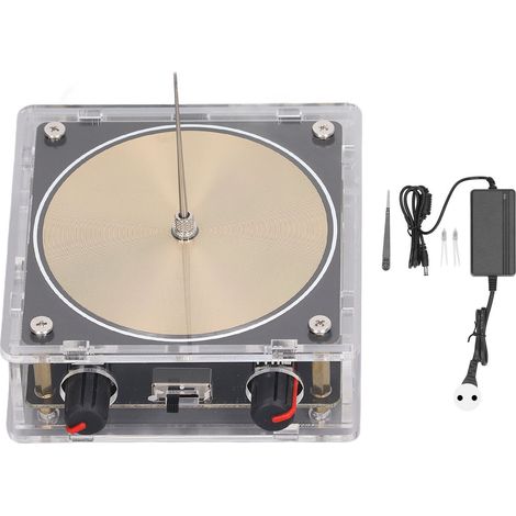 Bobine Tesla musicale tactile double mode Bluetooth, générateur d'arc Tesla pour expériences scientifiques, prise UE 100-240V (1/5)