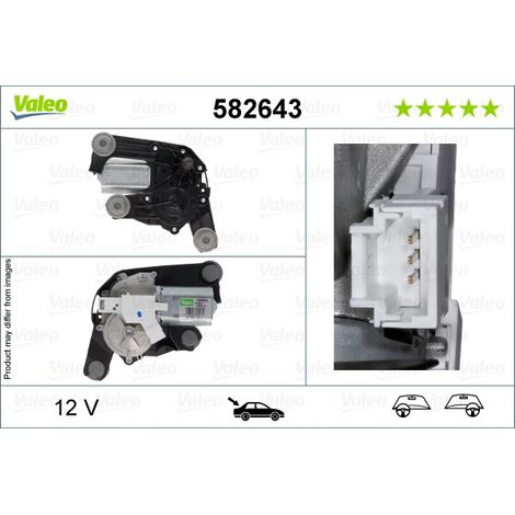 Moteur d'essuie-glace Valeo 582643 CITROËN 6405LF