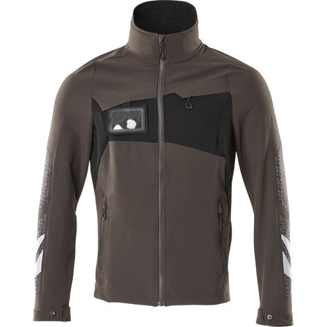 Mascot Arbeitsjacke ACCELERATE mit Vier-Wege-Stretchstoff 18101 Gr. XL dunkelanthrazit/schwarz (1/5)