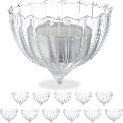 Schwimmendes teelichthalter set a 12 stuck 8830