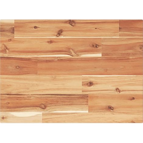 Maison Exclusive - Schweberegal 40x30x2 cm Massivholz Akazie Ölbe (1/5)