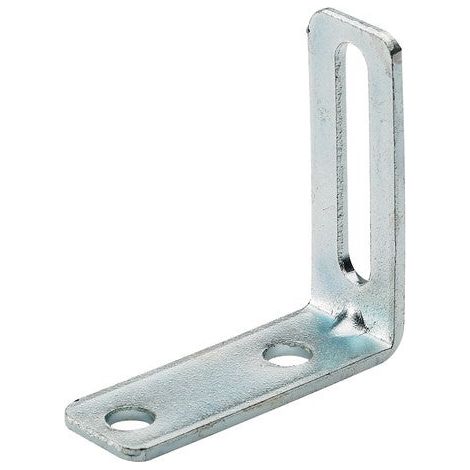 Hettich – Équerre réglable en acier zingué – Longueur 55mm – Pour assemblage précis – Résistante aux chocs et à la corrosion