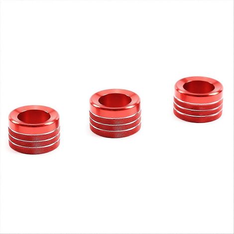 Compatible avec le cache du bouton de réglage du volume du climatiseur rouge (1/5)