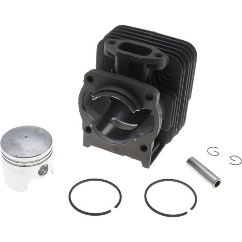 Jardiaffaires – Cylindre piston complet 40mm pour débroussailleuse – Adaptable Mitsubishi TL43 – Ensemble cylindre, piston, segments et clips (1/4)