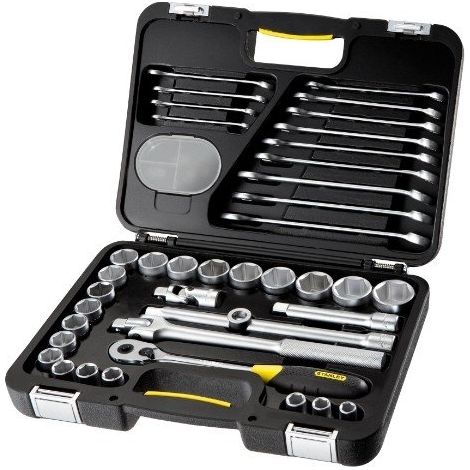 Coffret de douilles 1/2" + jeu de clés mixtes 40 pièces EXPERT 1-99-056 STANLEY (1/5)