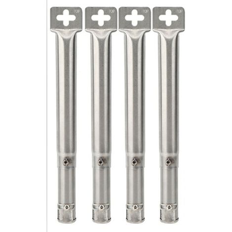 30,8 à 45CM Universal Brûleur Accessoires pour FirePlus, Fire Mountain, Proficook, Barbecook, Tepro, Campingaz, Char-Broil, Cosmo Grill, Acier Inoxydable Tube Brûleur Pièce de Rechange--1pcs