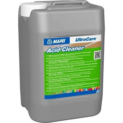 Nettoyants spécial résidus ciment ULTRACARE ACID CLEANER JERRYCAN 5 LT - MAPEI - 1150305