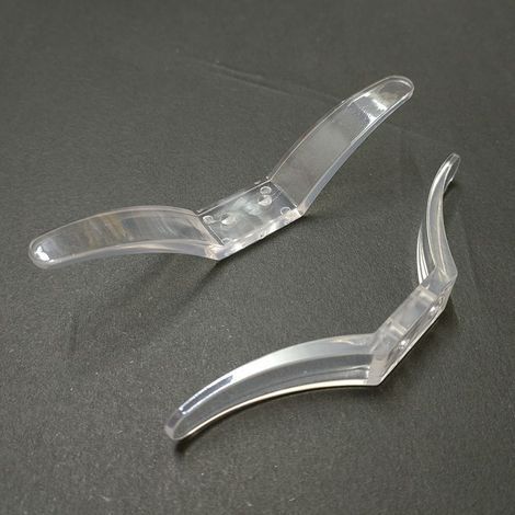 Rollo mit extra breiten 112-mm-Ecken, transparenter Doppelloch-Kordelaufwicklung, Doppelloch-Kordelbefestigungshaken und Schraubensatz (1/5)