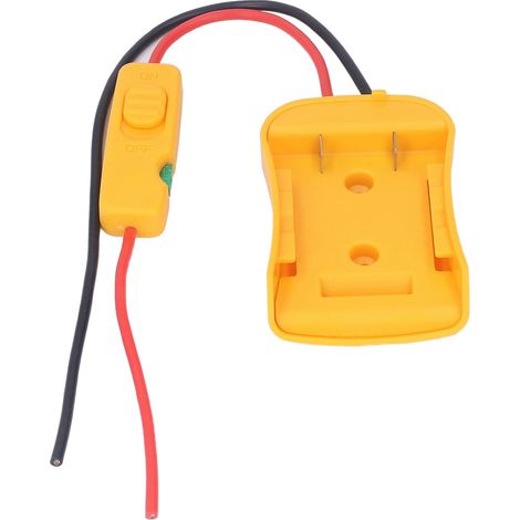 Adaptateur Batterie ABS Logement Intégré, Convertisseur pour DCB204 18V 20V, Outil Électrique, Sans Bavure, Compatible Perceuse Visseuse (1/5)