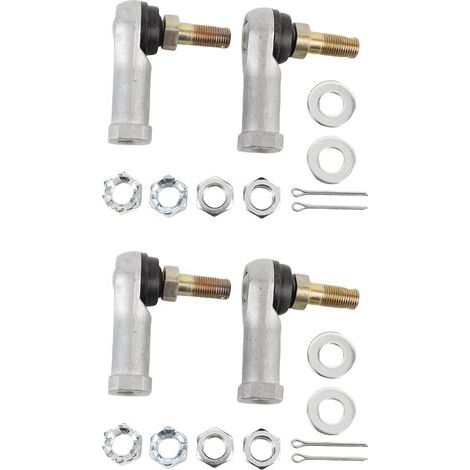 Kit d'extrémités de biellette de direction 53157 HC4 000, extrémités gauche et droite de remplacement pour FourTrax 200 250 300 350 400 420 450 Rancher Foreman, 2 jeux (1/5)