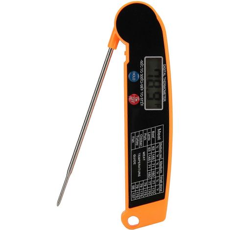 Wasserdichtes, schnell ablesbares digitales Küchenthermometer für Grill und Outdoor-Aktivitäten (1/5)