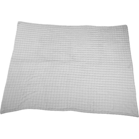 Plaid douillet et moelleux pour canapé, lit ou fauteuil, idéal pour décorer votre salon ou votre chambre. Cadeau d'anniversaire. 150 x 200 cm (59,1 x 78,7 pouces), blanc. (1/5)