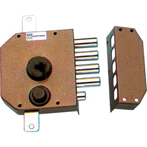 Mottura 30.630 A2P Sicherheitsschloss braun