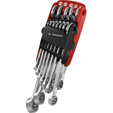 Facom 440.JP12APB 440.JP12APB Combination Spanner Set, 12 Piece FCM440JP12A