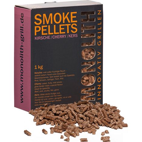 Monolith Smoke Pellets Grillpellets Räucherpellets Kirsche (Cherry) 1 kg 201101 (1/2)