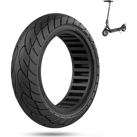 Ruota Piena 10X2.125 Pneumatico per Scooter Monopattino Elettrico (Nero) (1/5)