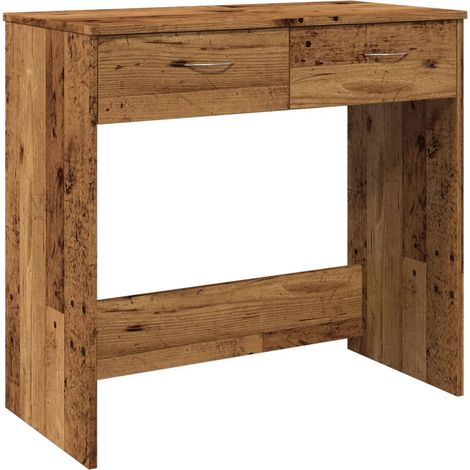 Maison Exclusive - Schreibtisch Altholz-Optik 80x40x75 cm Holzwer