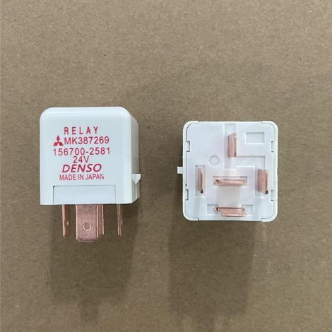 Relais automobile Mitsubishi MK387269, relais automobile Mitsubishi 24 V 156700-2581 24 V