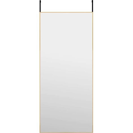 Maison Exclusive - Specchio da Porta Oro 40x100 cm in Vetro e Alluminio (1/4)