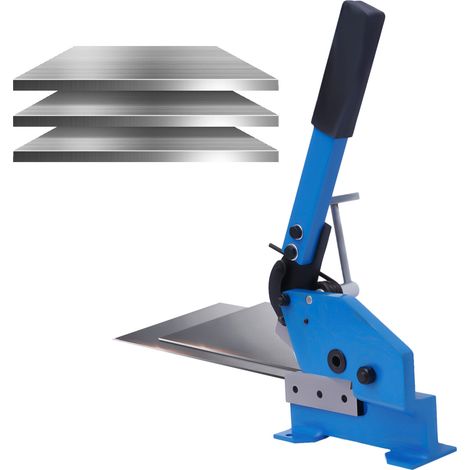 Ciseaux à levier 125 mm - Plaque plate en métal - Ciseaux à levier - Cisailles à tôle - Cisailles à percussion Heavy Duty Metal Cutting Shear Guillotine Shears (1/5)