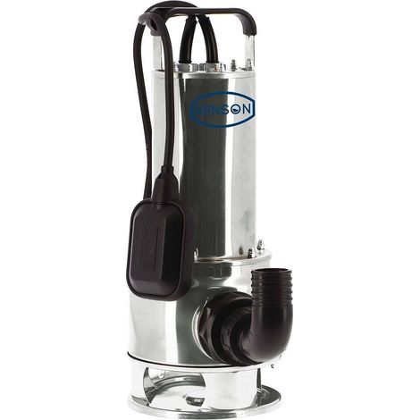 POMPE DE RELEVAGE EAU CHARGEE MONOPHASE TOUT INOX 1,6 KW RENSON