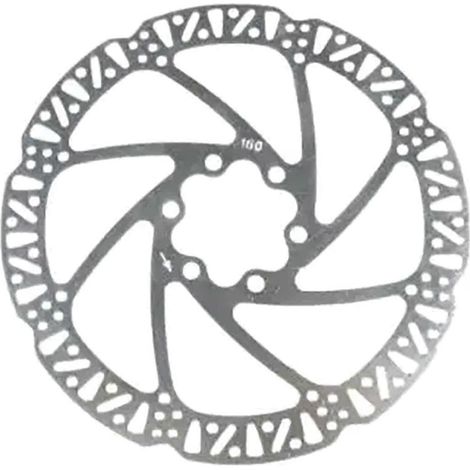 Disque de frein Ouxi V8 20 pouces, rotor de 160 mm en acier inoxydable à 6 trous, avec vis, pour pièces de vélo Ouxi V8 Fat Bike (1/5)