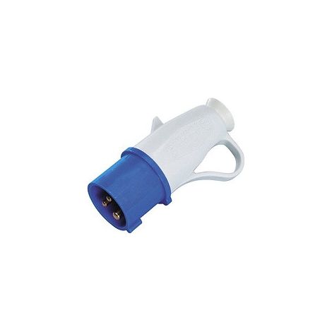 Einphasiger Industriestecker/Stecker 16 A./220 V.