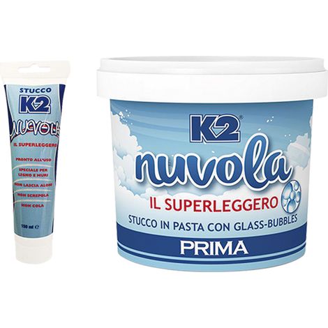 STUCCO IN PASTA 'NUVOLA' ml. 150 - tubetto- 6 pezzi - K2