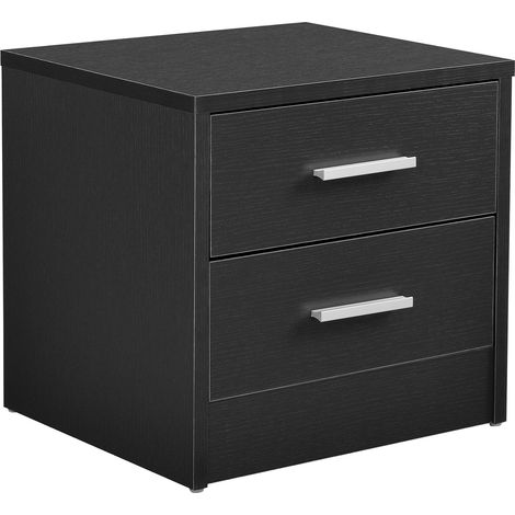 Comodino con cassetti 38 cm grigio 030004193