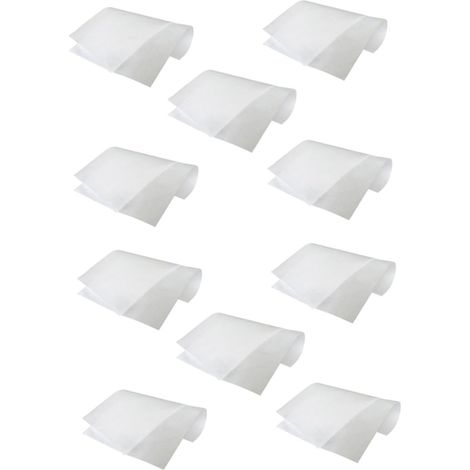 20 Stück Textil-Klimaanlagenfilter für Klimaanlagenauslässe, hält Partikel effektiv zurück, standardmäßig zuschneidbar