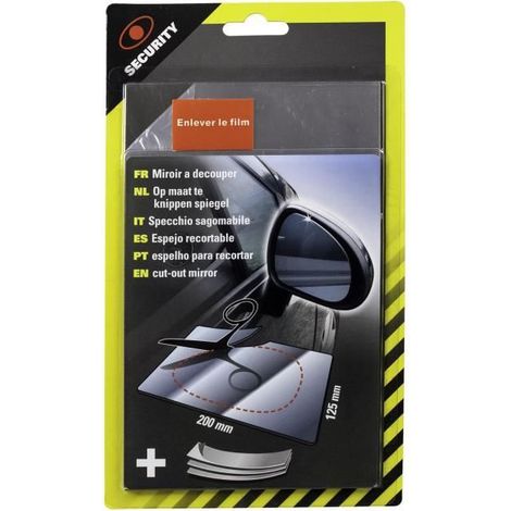 Pel铆cula espejo para recortar CARTEC 200 x 125 mm pl谩stico