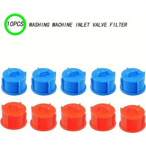 10 filtres pour électrovanne d'arrivée d'eau de machine à laver (modèles compatibles : L-G 1810261, AP5202486, PS3618281) (1/5)