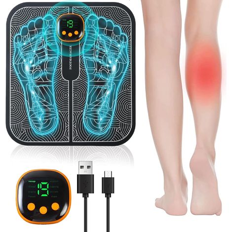 Massage des pieds,masseur pieds electrique 8 Modes et 19 Intensités (1/5)