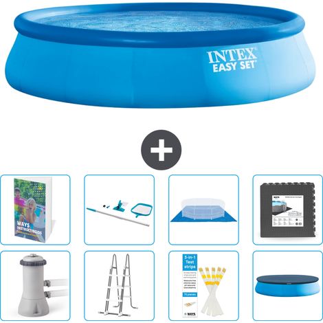 Easy Set Pool Rund - 457x107 cm - 9-teilig S565