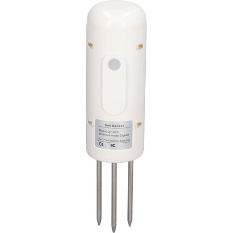 Humidimètre de sol IP67, étanche, boîtier ABS sensible, moniteur d'eau d'usine en acier inoxydable pour la maison