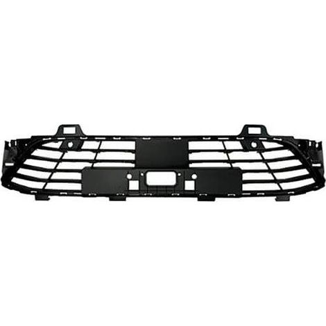 Grille de pare-choc avant centrale avec trous radars Renault Clio 5 phase 1 2019-2023