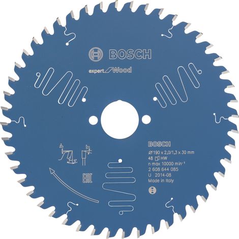 Bosch Expert hoja para sierra circular 190 x 30 mm 48 dientes (1/3)