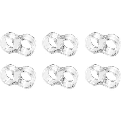 Türstopper-Teile, transparenter PVC-Türstoppergriff ohne Bohren, Innentürstopper-Stoßdämpfer zum Schutz von Wänden und Türen