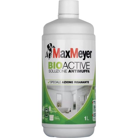 MaxMeyer BIOACTIVE, Soluzione Risanante Antimuffa per Interni, Incolore, 1L