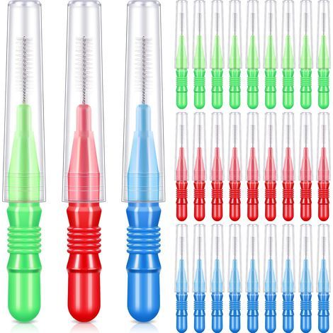 30 brosses de nettoyage pour instruments dentaires (1/5)