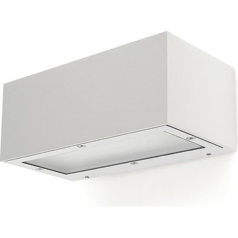 Aplique ISORA IP65 DALI LED SMD 2x8.30W 1595lm(893lm) CRI80 4000K up-down Blanco