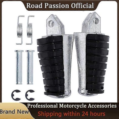 Road Passion Motorrad-Fußrasten vorne für Yamaha XV125 Virago 250 535 125 400 XV250 XV400 XV500 XV535--